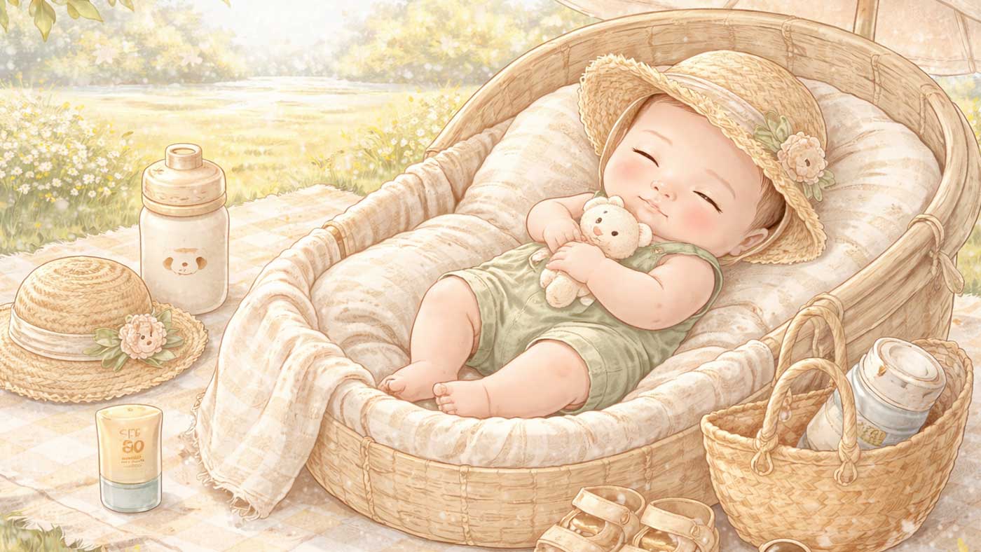 Schnelle Orientierung: was soll mein Baby anziehen